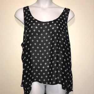 - Ambiance apparel sheer tank top Sz 3x